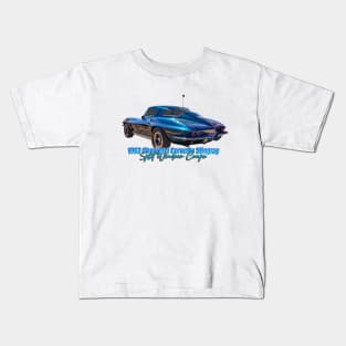 1963 Chevrolet Corvette Stingray Split Window Coupe Kids T-Shirt